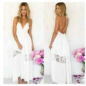 Amy Dong Maxi Bohemian dress. Size M